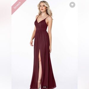 Cabernet Azazie Bridesmaid Dress